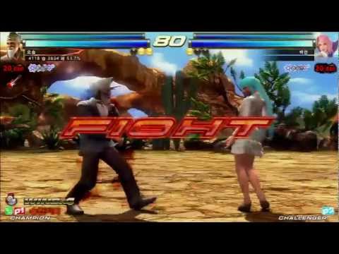 Tekken Tag 2 Unlimited Okay Wang Jinpachi Vs Baekryun Alisa Lars 