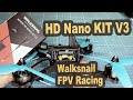 Walksnail avatar nano kit v3 auf fpv racing quad