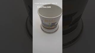 Vintage Shaving Mug Steam Engine Train  #vintage #shaving #barbershop #barberlife #picker #coolyea