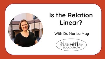 Is the Relation Linear? | Check the Constant Rate of Change
