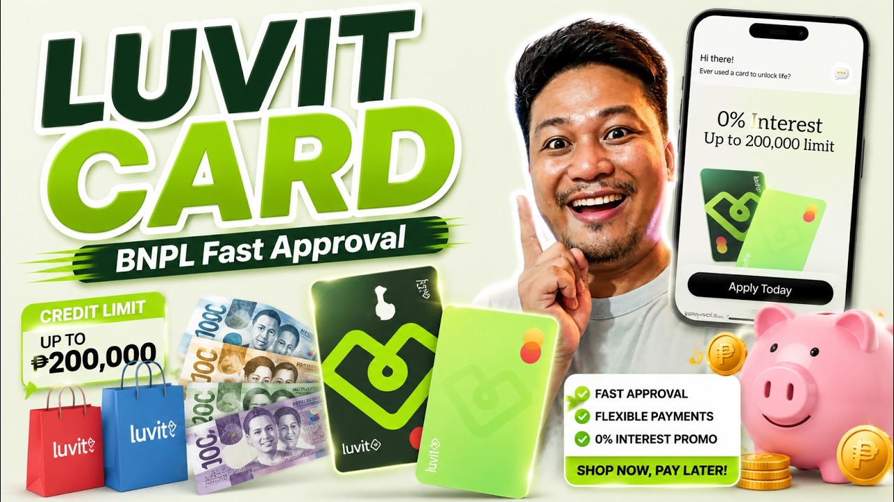 LUVIT CARD BNPL REVIEW. Kapatid ni JuanHand? - YouTube