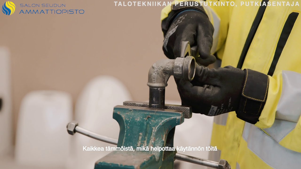 Talotekniikan perustutkinto, putkiasentaja