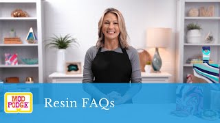 Mod Podge Resin - Frequently Asked Questions