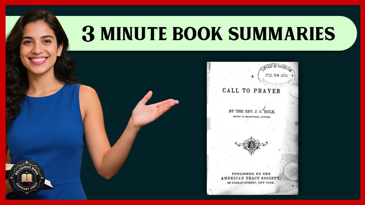 A Call to Prayer Book Summary - J. C. Ryle | Religious Book Summary ...