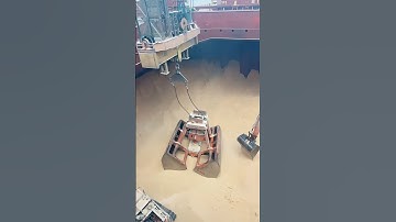 Hydraulic Clamshell Grab Bucket #shorts