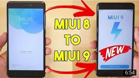Easy guide to update miui 8 to miui 9 without data loss