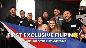 First exclusive Filipino networking event in Winnipeg MB 🇵🇭