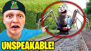 7 Youtubers Who Found Thomas The Train.exe In Real Life Unspeakable, Lankybox & Preston