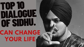All dialogue and quotes of @SidhuMooseWalaOfficial  songs  punjabi