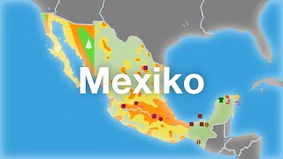 Mexiko - Überblick in Karten