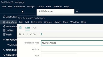 Add a Web Page Reference to EndNote| Website reference to endnote| Endnote 20|