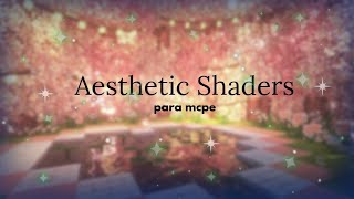 best aesthetic shader for mcpe | as melhores shaders aesthetics para mcpe [1.18] screenshot 5