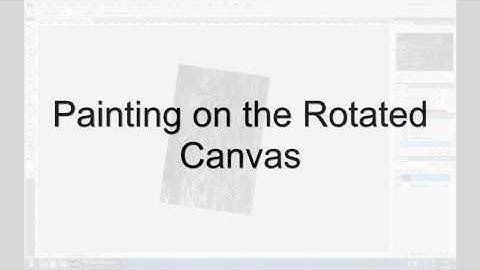 Adobe Photoshop CS4: Fluid Canvas Rotation
