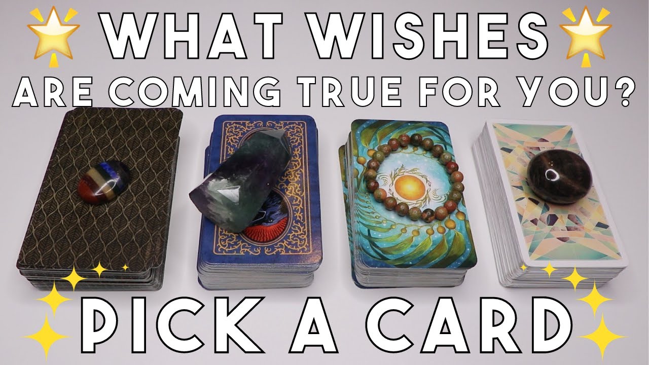 What Wishes Are Coming True For You? 🌟 Pick A Card 🌟 Tarot Reading