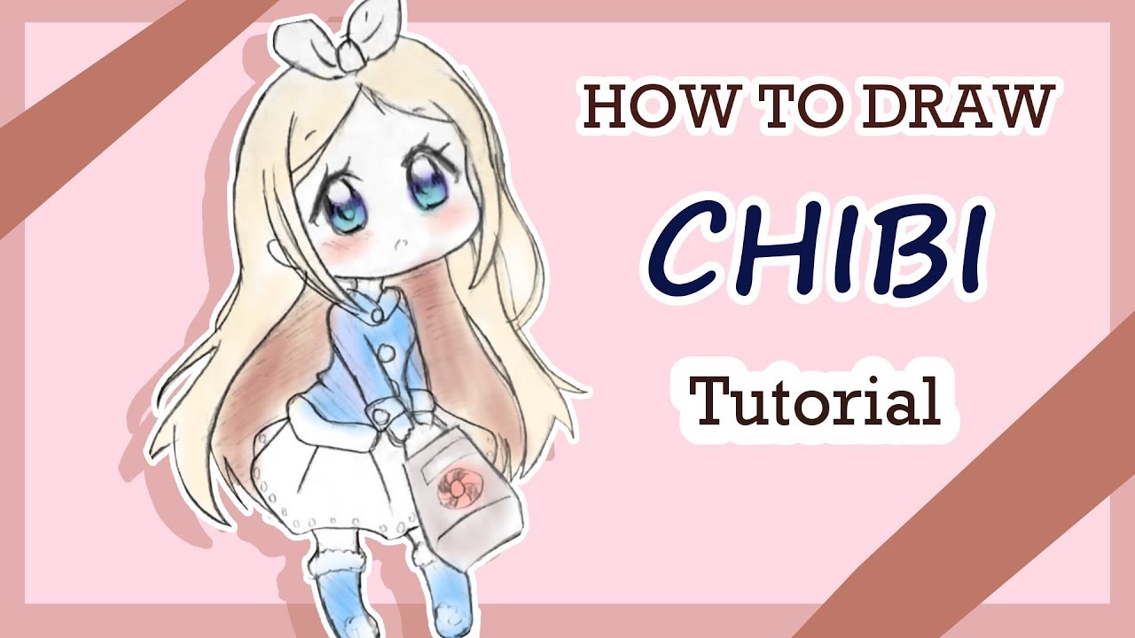 Guide to Drawing Kawaii Characters : Part 1 : How to Draw Kawaii People,  Expressions, Faces, Body Poses - How to Draw Step by Step Drawing Tutorials