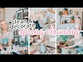 SPRING CLEAN + DECORATE WITH ME 2020 / BAR CART TRANSFORMATION! / Caitlyn Neier