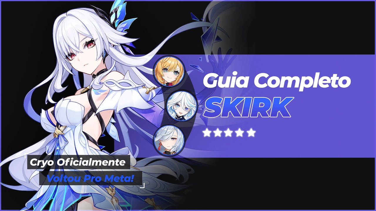 ABSURDAMENTE FORTE! - GUIA DA SKIRK - GENSHIN IMPACT #genshinimpact #skirk