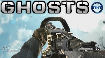 COD: Ghosts - "CHAIN SAW" Gameplay! New LMG weapon! - (Call of Duty Ghost Multiplayer)