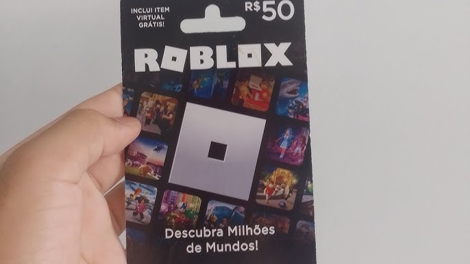 Roblox Gift Card R$ 100 - Rei dos Coins