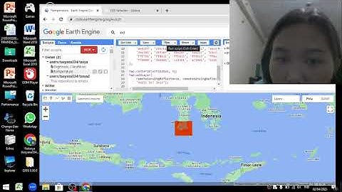 Tugas Pemetaan ( membuat peta suhu permukaan laut ) dengan menggunakan Google Earth Engine
