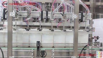 automatic 8 heads servo filling machine