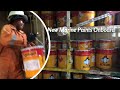 Vlog:Arranging New Marine Paints at the Paint Store in the Forecastle (Bow) of a tanker ship, Lunch