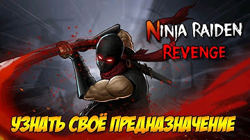 Ninja Raiden Revenge ЧТО ТОБОЙ ДВИЖЕТ ГЕРОЙ ? 😀