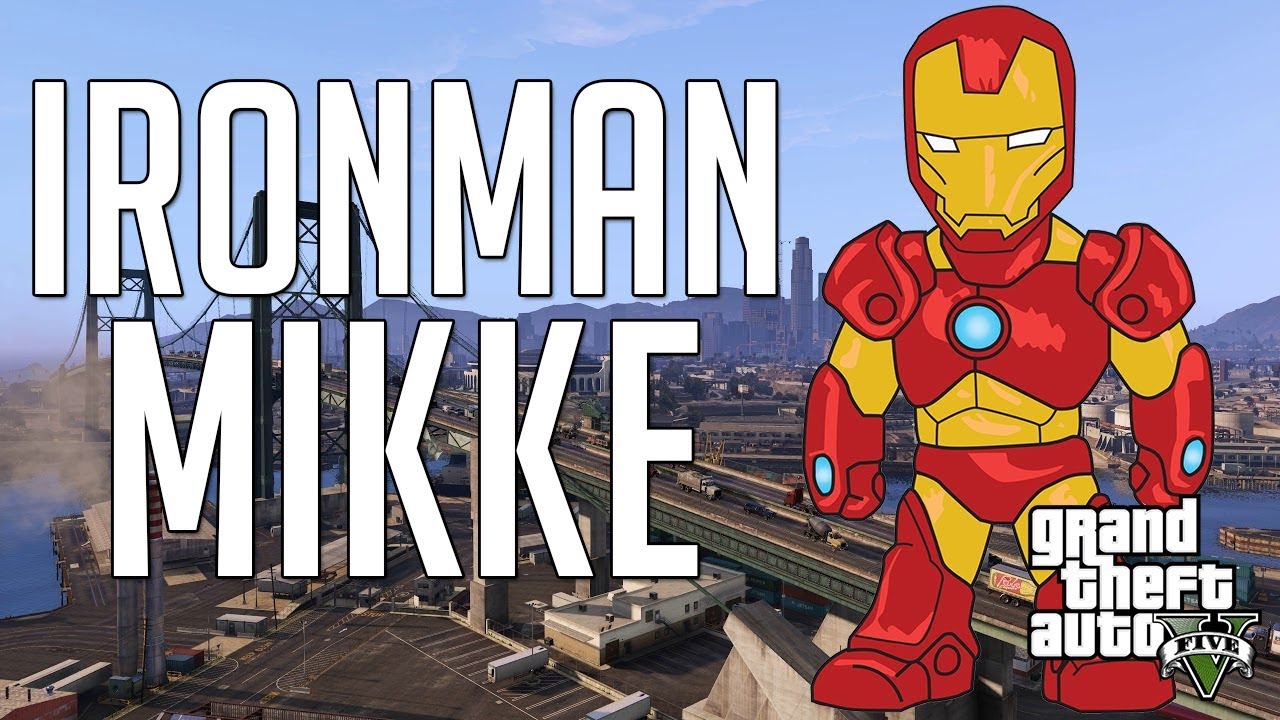 MIKKE ON IRONMAN! | Gta V Hauskat Hetket