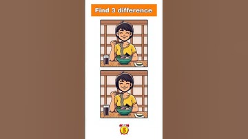brain task | part 319 | find difference #task #braintest #shorts #braintask #game