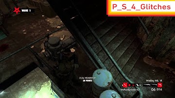 Zombie Army Trilogy Horde glitch map:Flood of Tears (Best glitch out)   P_S_4_Glitches™