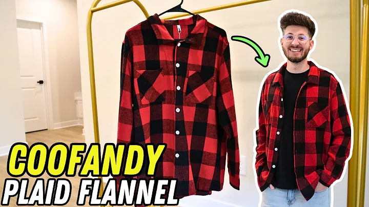 COOFANDY Mens Flannel Shirt Size Guide & Full Review