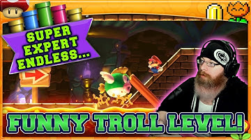 A FUNNY TROLL LEVEL! | Mario Maker 2 Endless Super Expert No Skip with Oshikorosu! [51]