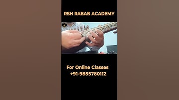 How to Tune Rabab Without a Tuner | Ear Training Method | For Online Classes+91-9855780112