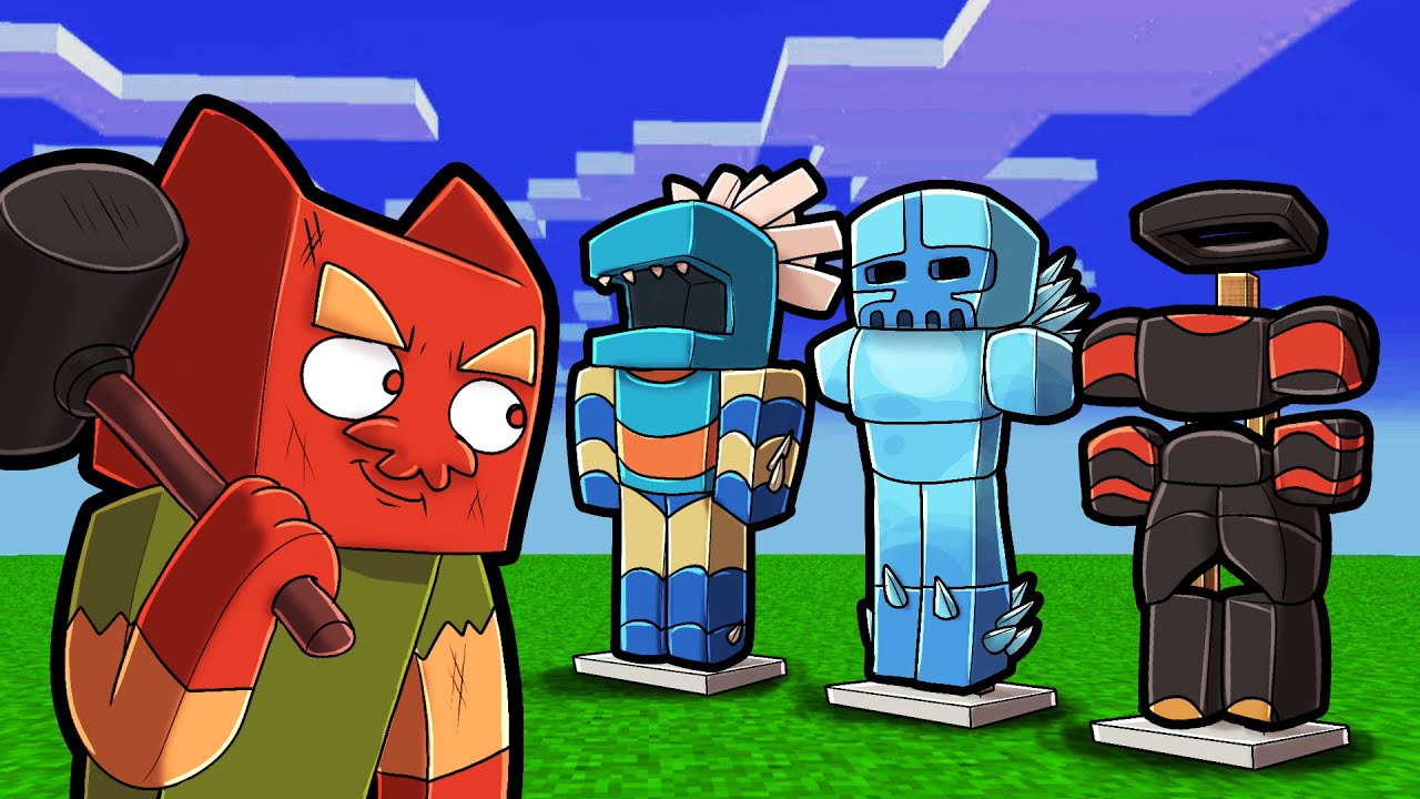 Crafting RARE Dragon Scale ARMOR! (Minecraft Dragons) YouTube