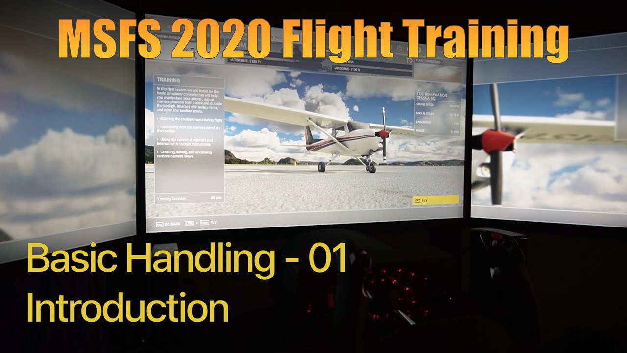 MSFS 2020 Flight Training - Basic Handling 01 - Introduction - A Grade ...