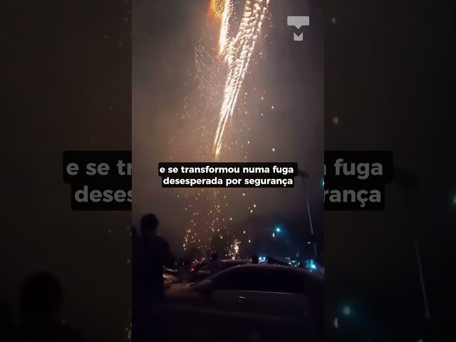 Imagem de CAOS E CHUVA DE FOGO EM SHOW DE DRONES