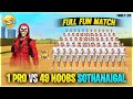 1 pro vs 49 bot sothanaigal  funny free fire gameplay tamil  gaming puyal