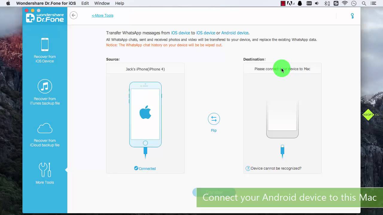 How to Transfer WhatsApp Messages from iPhone to Android ? - YouTube