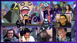 🔥Luffy Arrives at Marineford | Luffy's Grand Entrance🔥 Reaction Mashup | One Piece Episode 466