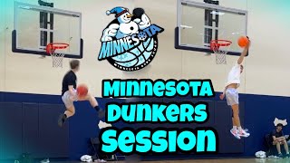 CRAZY Group Dunk Session! Minnesota Dunkers GO OFF!!