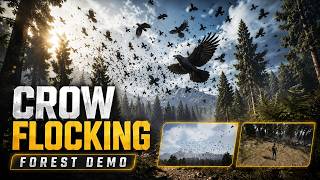 Crow Flocking System Demo UE5