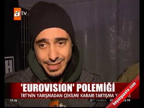 Trt'nin Eurovision'a Katılmayacağını maNga ve Athena ATV Haberde Öğreniyor. (Eurovision 2013)