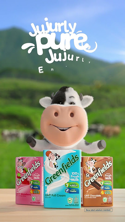 HOLSEY AJA TAU GREENFIELDS UHT KIDS SUSU YANG BENERAN ENAK! #JujurlyPureJujurlyEnak
