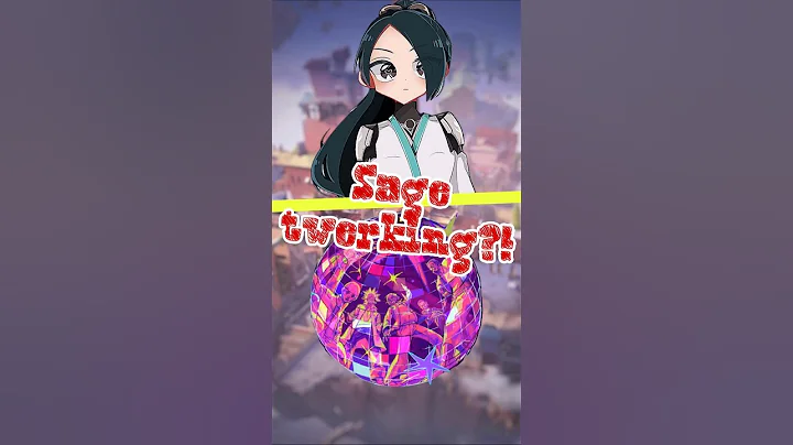 Sage twerking amid the round #shorts #valorant #gaming #valorantclips #sage #laugh