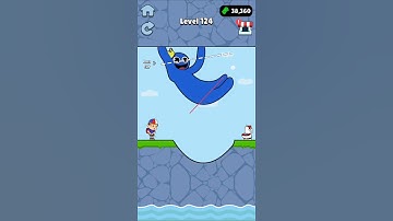 Slice to save level 124 #shortfeed #gaming #gameplay #viralshort