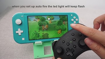 How to set and cancel the kitten controller Turbo?Different colors have the same function.