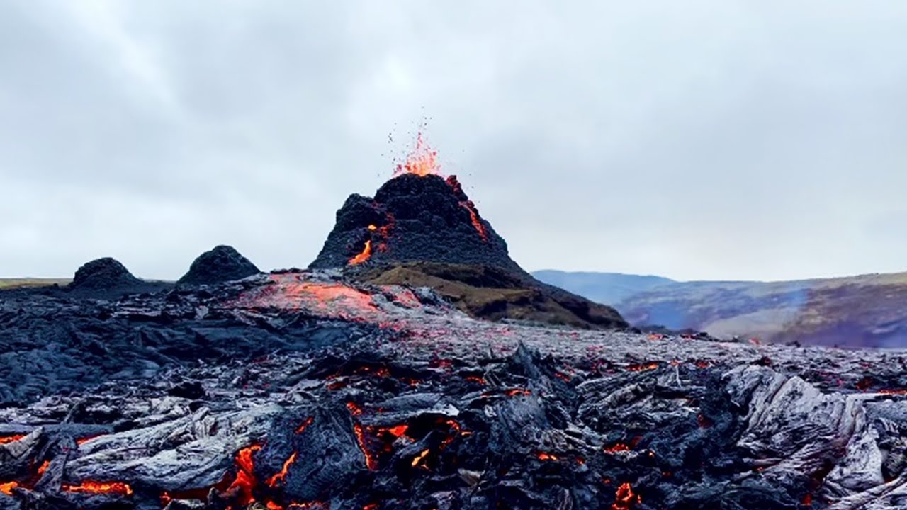 Iceland Volcano Eruption 2021 Wooglobe Youtube