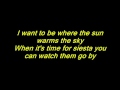 Madonna - La Isla Bonita - Lyrics - 1986