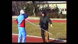 Jan Železný, training with Miklos Németh