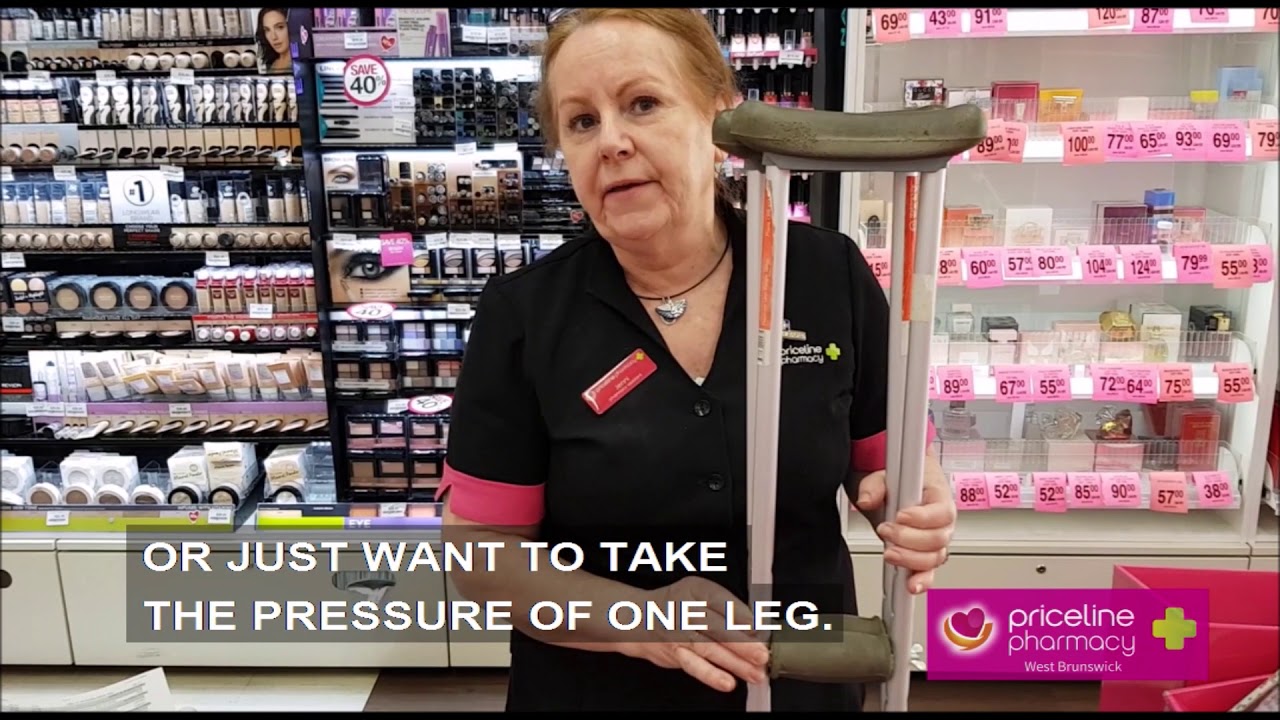 Underarm Crutches  | PRICELINE PHARMACY WEST BRUNSWICK